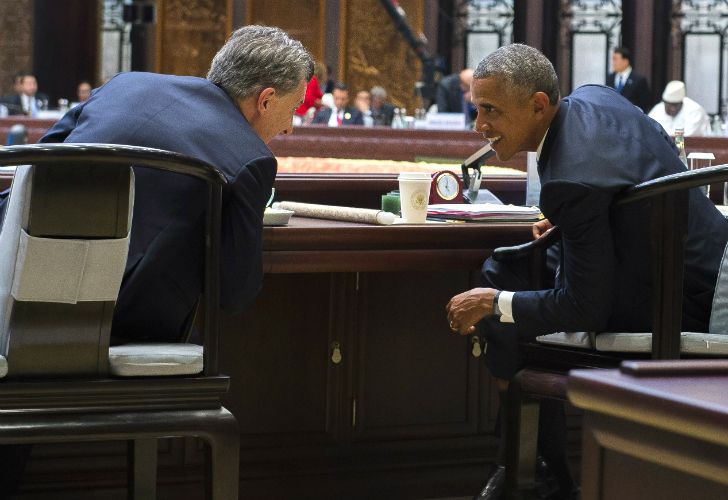 Macri, junto a Obama, en la Cumbre del G20.