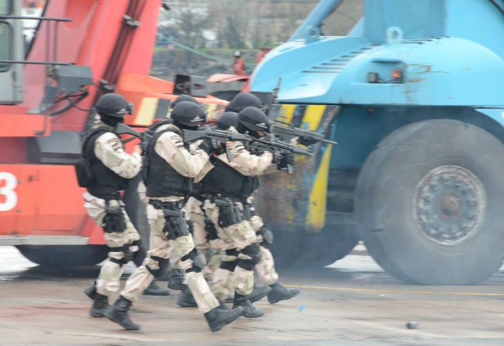 A pocos días de cumplirse el 15° aniversario del ataque a las Torres Gemelas, el Ministerio de Seguridad realizó el primer simulacro 