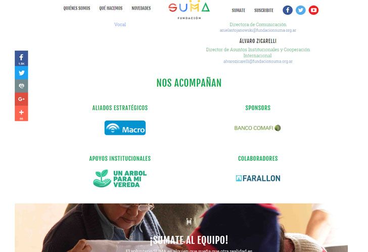 El Grupo Farallon (cuyo dueño está vinculado a José López), entre otros contratistas del Estado, son aportantes de SUMA.