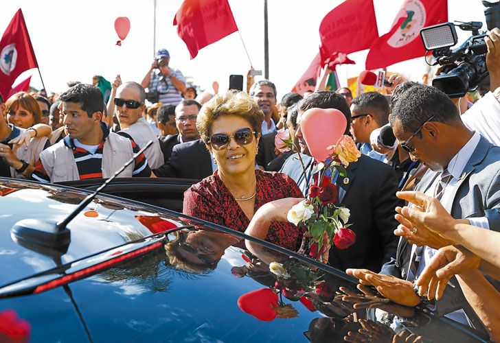 Destituida. La ex presidenta brasileña dejó esta semana el Palacio de Planalto en Brasilia.