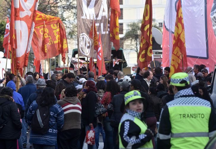 Protestas en la Usina de arte