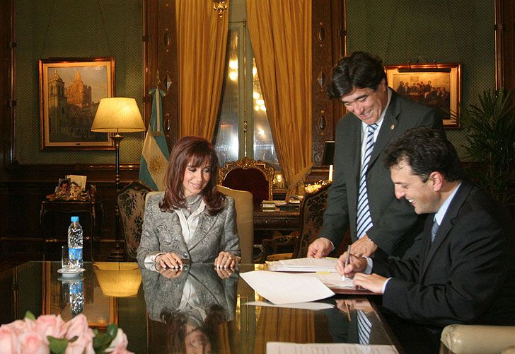 CFK y Massa