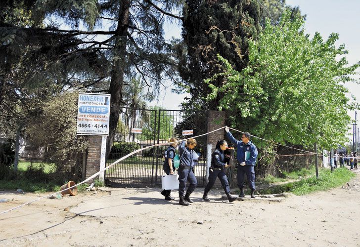 Quinta. El lugar donde se realizó la fiesta Proyecto XXX, que llamaba a ir armados. Allí murió acuchillado Nicolás Rivero (20).