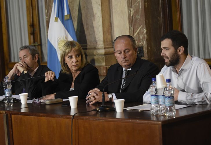 Gustavo Gonzalez en el Senado