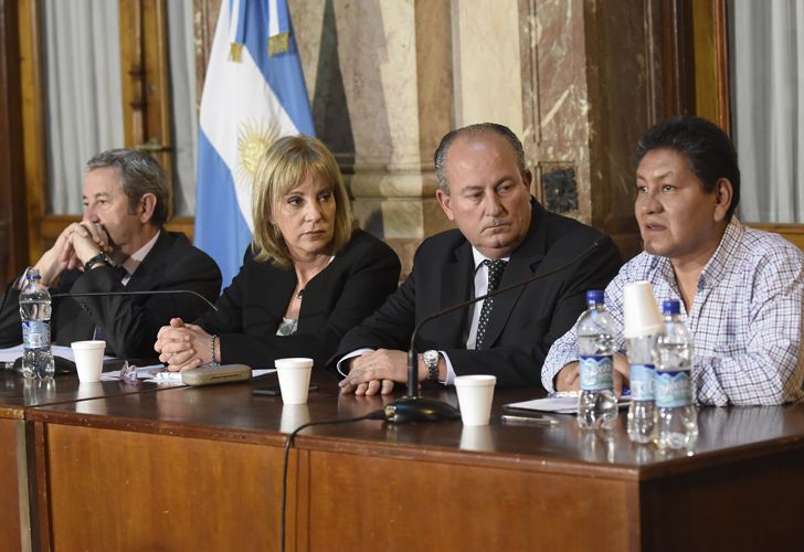 Gustavo Gonzalez en el Senado