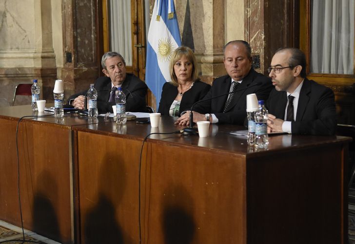 Gustavo Gonzalez en el Senado