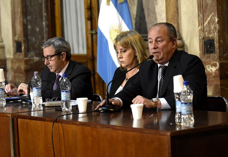 Gustavo Gonzalez en el Senado