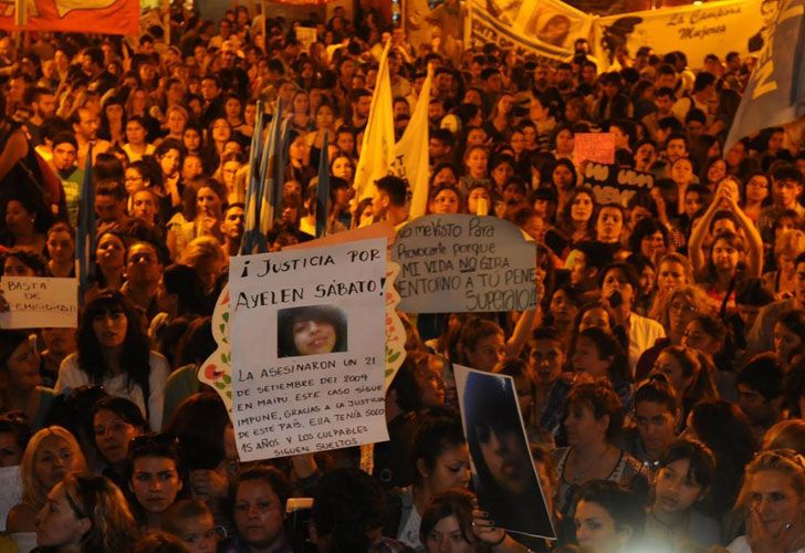 Violencia e incidentes en la marcha por "Ni Una Menos" en Mendoza.