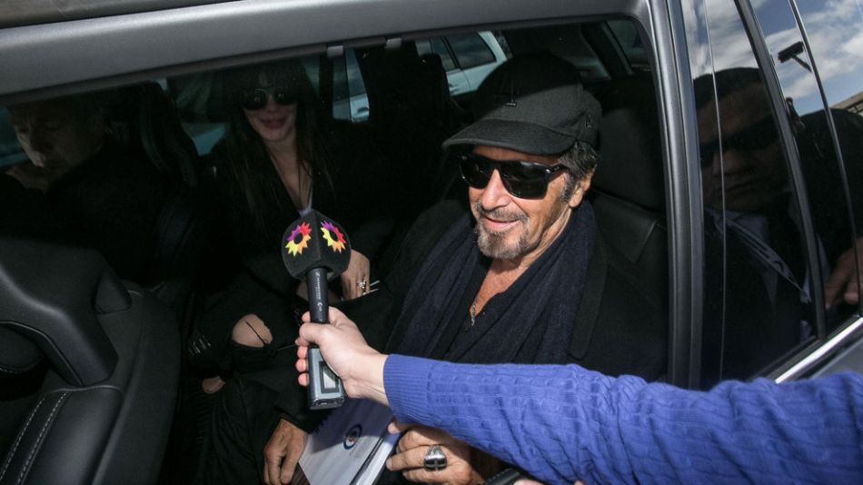 La llegada de Al Pacino a la Argentina - Credito: Volvo