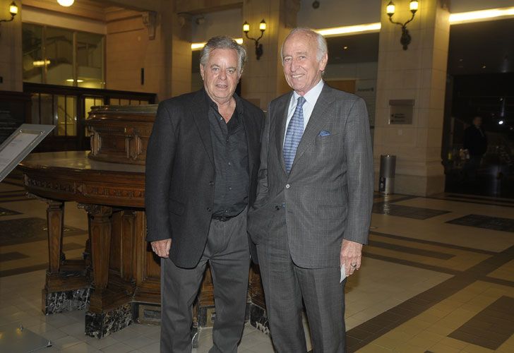 Roberto García con Santiago Soldati