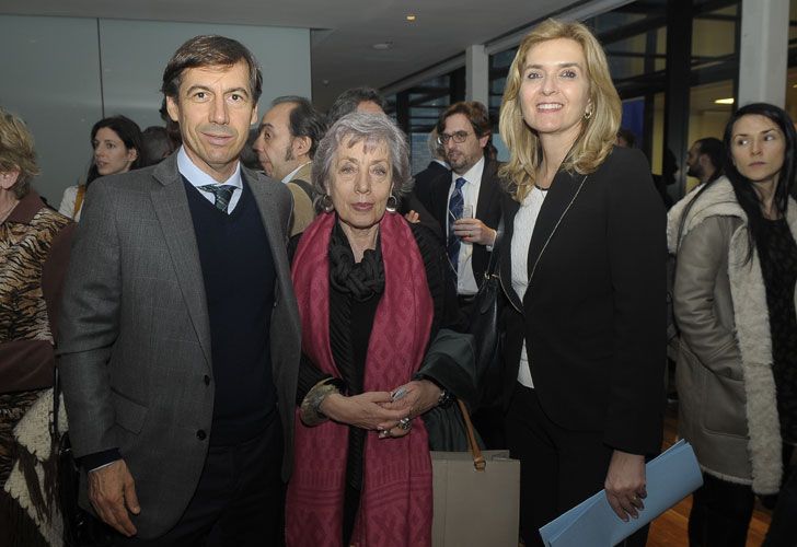 Luis Petcoff Naidenoff, Norma Morandini y Silvia Elías de Pérez.