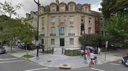 La Residencia Oficial de la Embajada Argentina en Estados Unidos, en la ciudad de Washington.