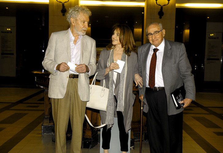 Carlos Gabetta, Leonor Benedetto y Daniel Muchnik.