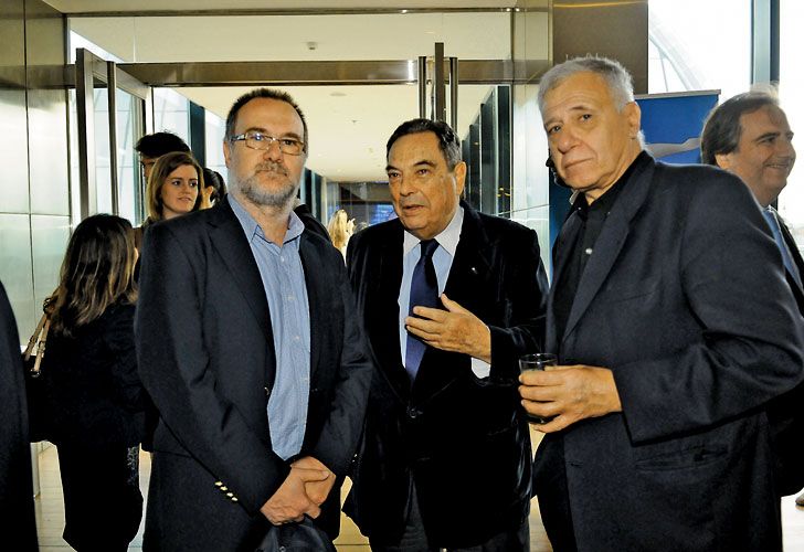 Abel Posse y Carlos Campolongo.