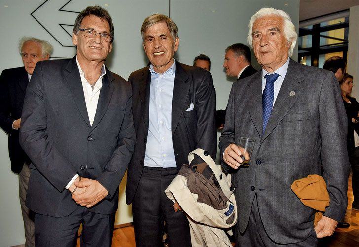 Claudio Avruj,  Diego Videla y Luciano  Miguens.