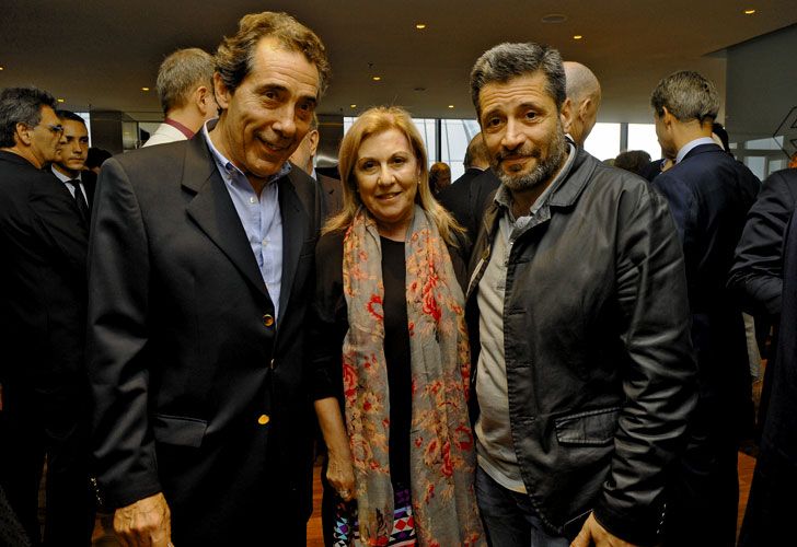 Carlos Taboada, Teresa Pacitti y Victor Santa María