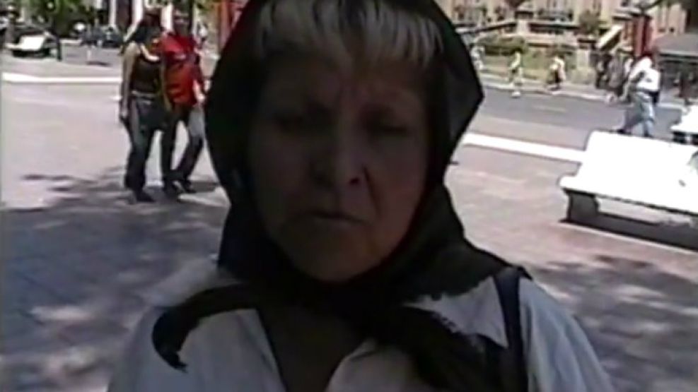 Elsa Juárez, de Madres del Pañuelo Negro