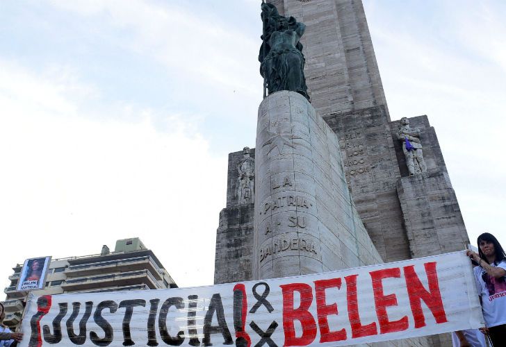 La marcha Paraquenotepase en Rosario. 