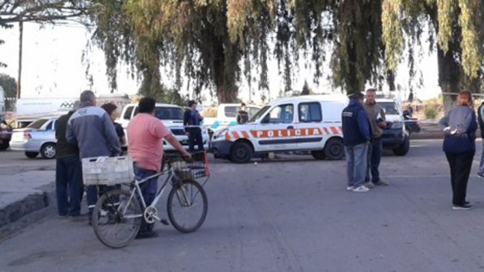 El Ministerio de Seguridad de la provincia informó que el hecho se produjo alrededor de las 5, en Alberdi y Juan B. Justo de esa localidad del departamento Maipú.