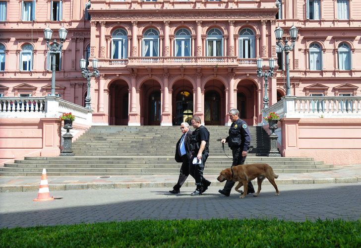 Amenaza de bomba a la Casa Rosada