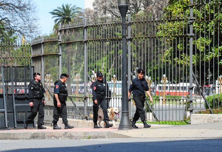 Amenaza de bomba a la Casa Rosada