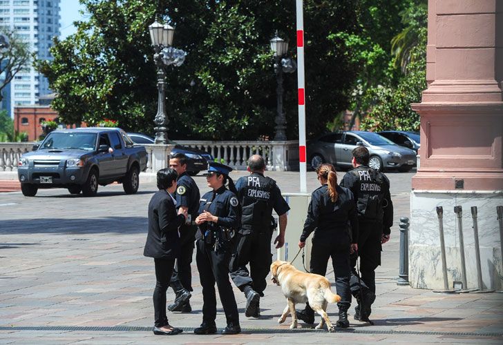 Amenaza de bomba a la Casa Rosada