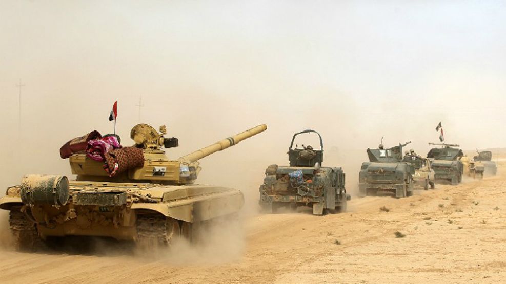 Ofensiva final iraquí contra el Estado Islámico en Mosul.