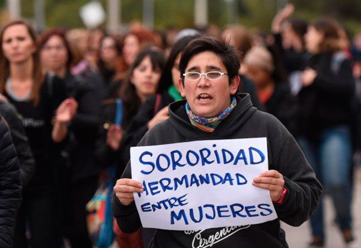 Marcha #NiUnaMenos en Mendoza