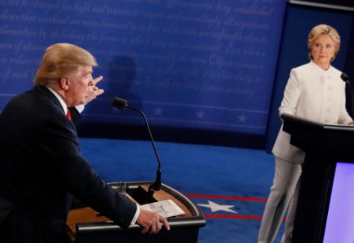 Hillary Clinton y Donald Trump se enfrentaron en el último debate presidencial.