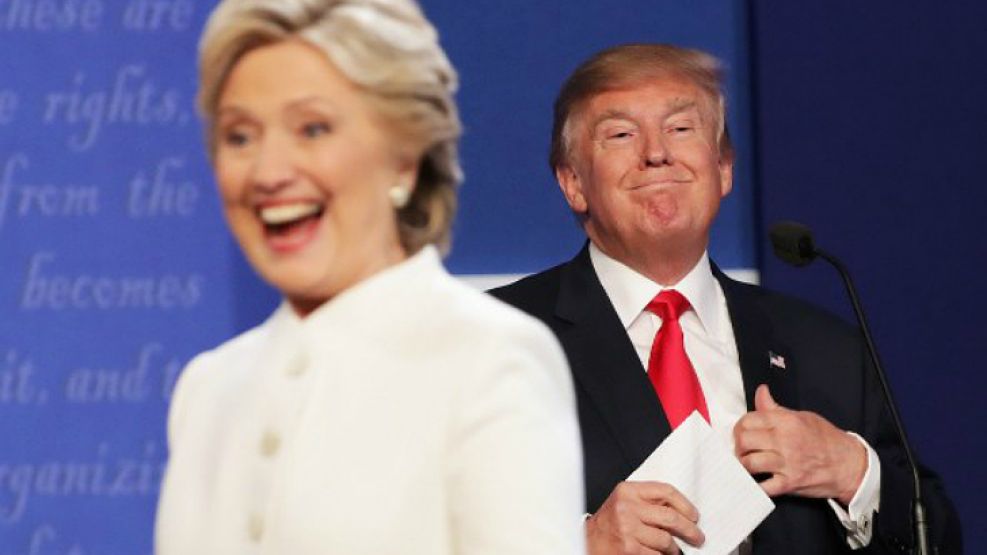Clinton gana terreno tras el tercer debate frente a Trump.