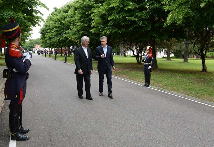 Macri y Tabaré Vázquez