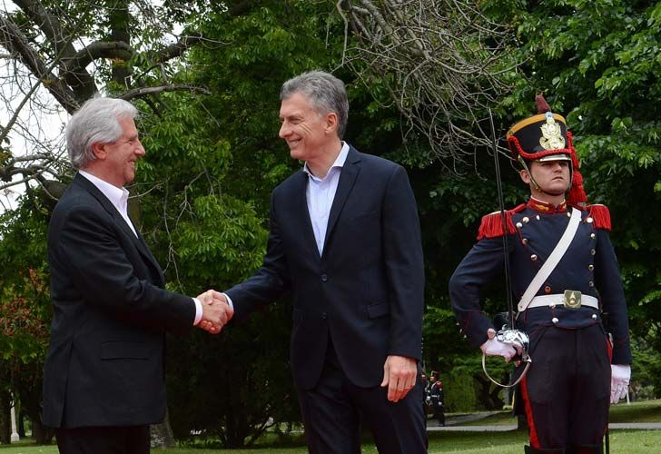 Macri y Tabaré Vázquez