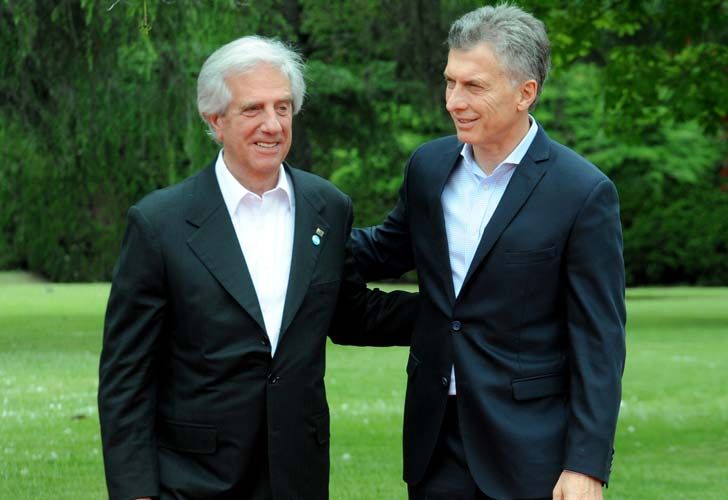 Macri y Tabaré Vázquez