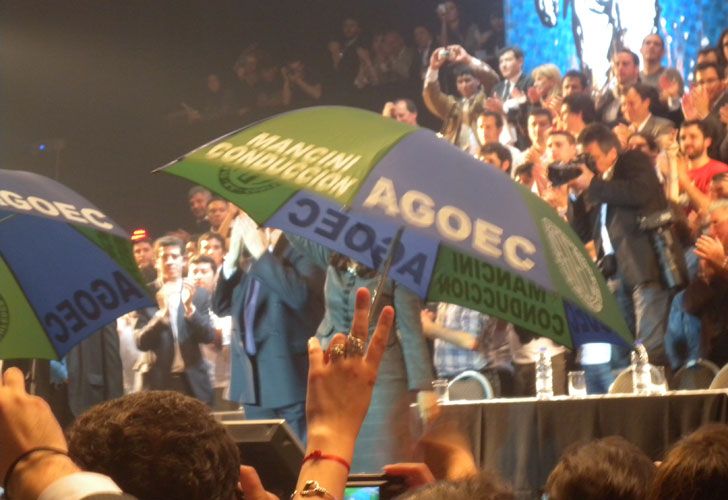 "Acto del kirchnerismo del 14 de septiembre de 2010, en el Luna Park"