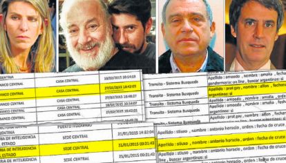 Planillas. Preguntaron por Stiuso siete horas antes de que se conociera la muerte del fiscal. Desde el BCRA buscaron a Prat-Gay.
