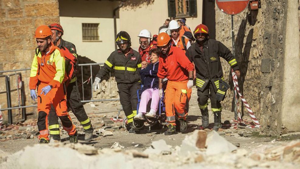 Umbría, la región del centro de Italia que sufrió el violento terremoto.