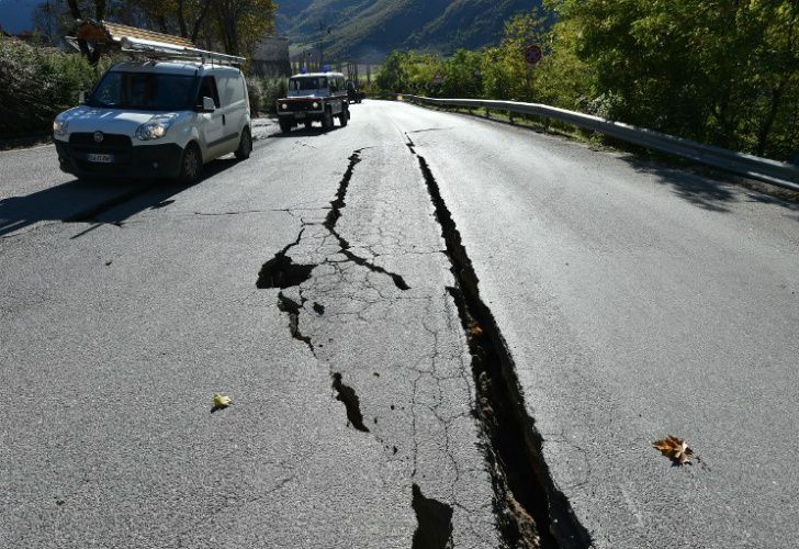 Umbría, la región del centro de Italia que sufrió el violento terremoto.