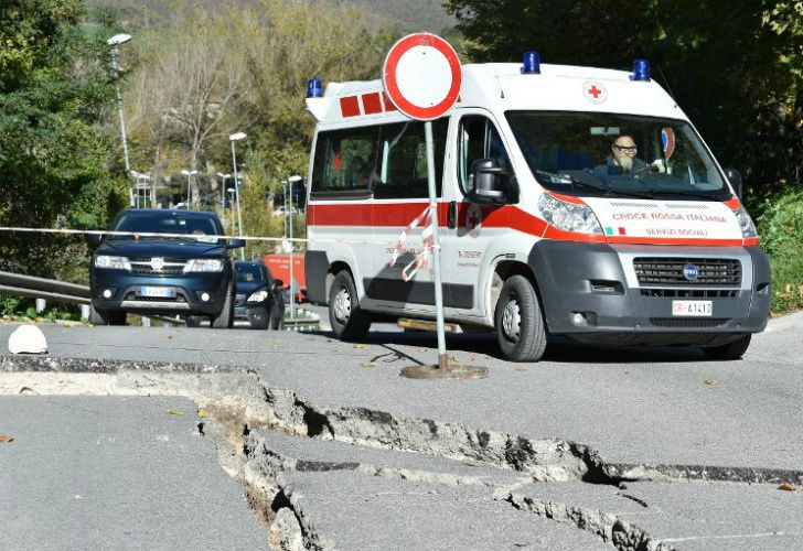 Umbría, la región del centro de Italia que sufrió el violento terremoto.