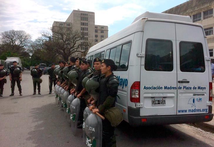 Kirchneristas en Comodoro Py