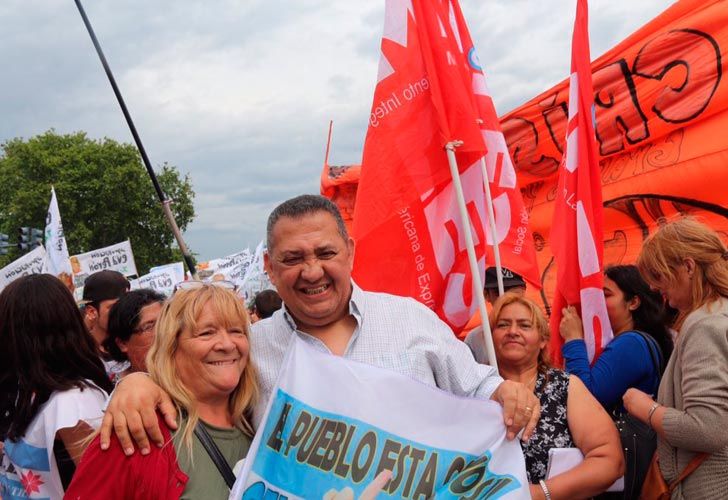 Kirchneristas en Comodoro Py