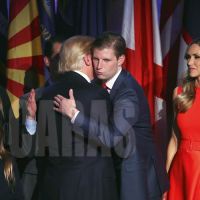 Republican Presidential Nominee Donald Trump Holds Election Night Event In New York City