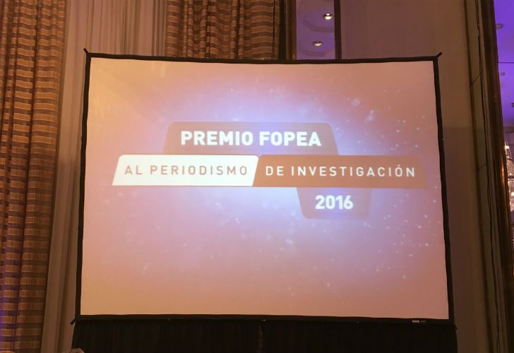 En la terna, periodismo en profundidad, la periodista de Perfil, Agustina Grasso, recibió una mención, por su nota Madre e Hija