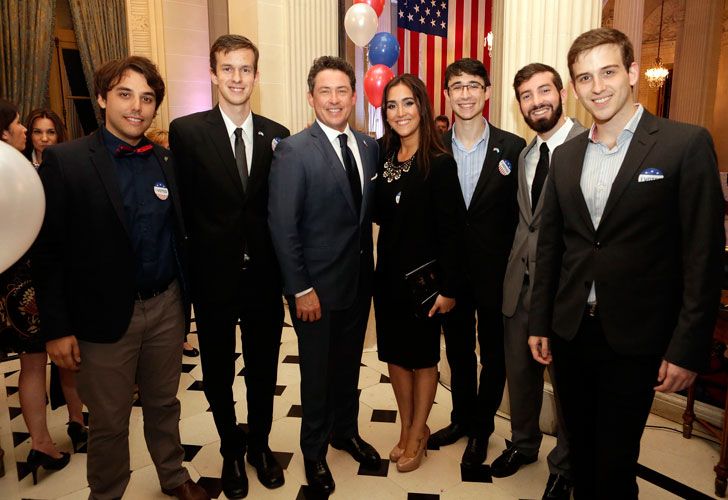 Evento en la embajada de Estados Unidos