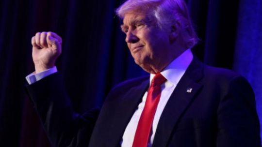 Trump, presidente electo de los Estados Unidos.