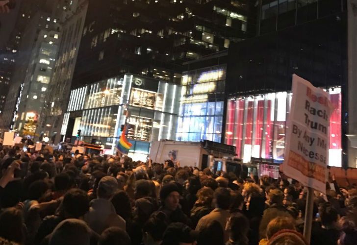 Protestas en la Trump Tower