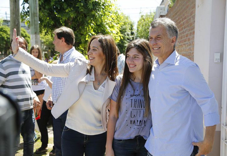 Macri y Maria Eugenia Vidal