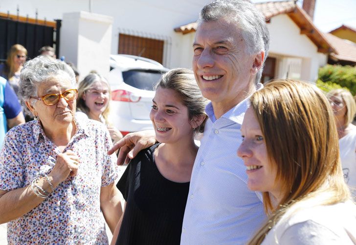 Macri y Maria Eugenia Vidal