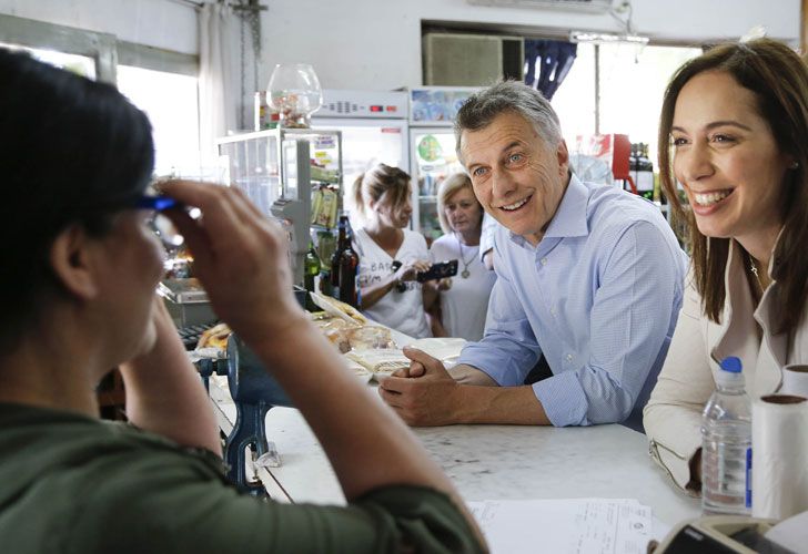 Macri y Maria Eugenia Vidal