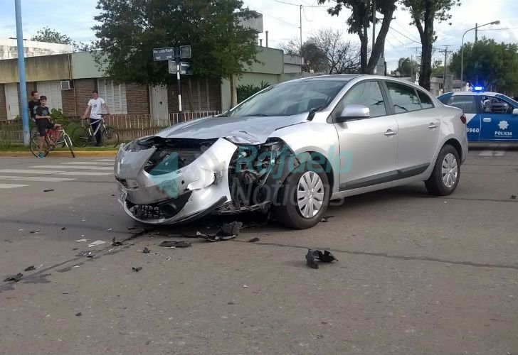 Ricardo Lorenzetti sufrió un accidente en Rafaela. 