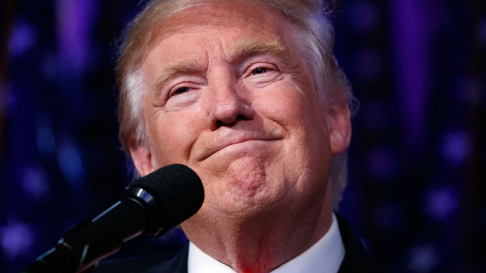 El presidente de los Estados Unidos, Donald Trump.